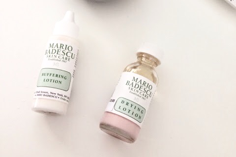 Mini Monday post – Mario Badescu drying lotion and buffering lotion
