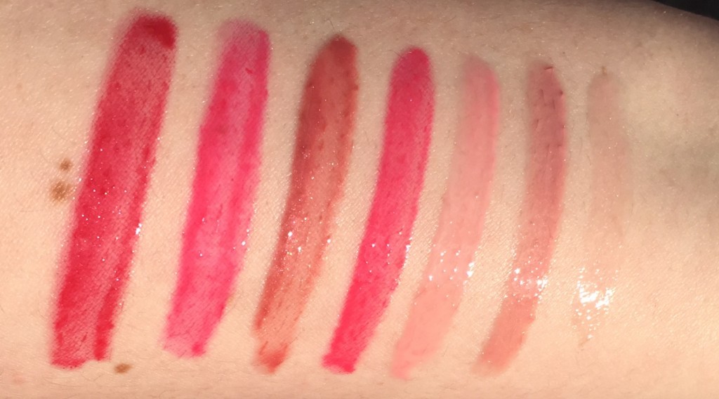 lipgloss swatches