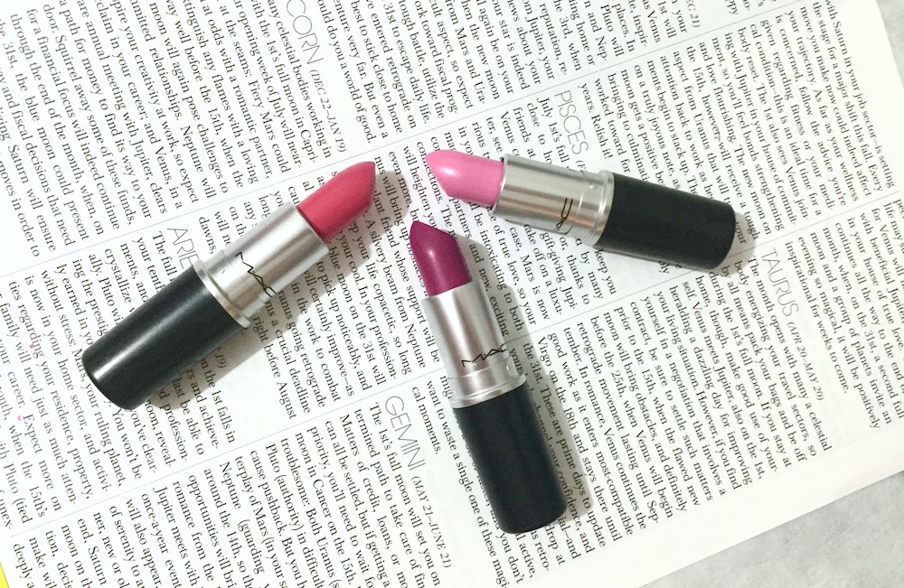 mac bright lipstick