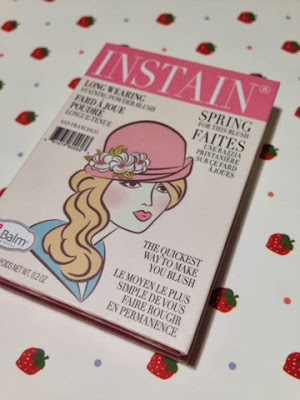 Mini review – Thebalm INSTAIN.