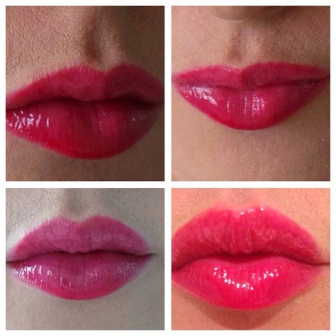 Get the look – the glossy rosey lip